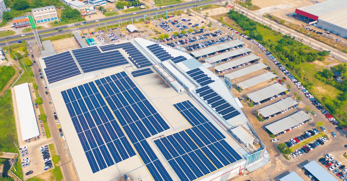 Solar powered shops